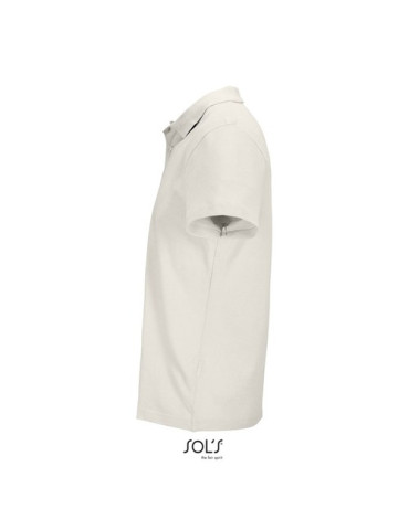 Polo unisexe personnalisé  PULSE Matières : coton Taille textile : S Couleurs : écru goodies entreprise design