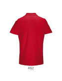 Polo unisexe personnalisé  PULSE Matières : coton Taille textile : L Couleurs : rouge goodies entreprise design