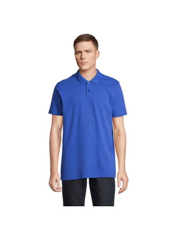 Polo unisexe personnalisé  PULSE Matières : coton Taille textile : XXL Couleurs : bleu royal impression logo haute qualité