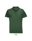 Polo unisexe personnalisé  PULSE Matières : coton Taille textile : 4XL Couleurs : vert bouteille goodies entreprise design