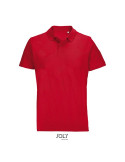 Polo unisexe personnalisé  PULSE Matières : coton Taille textile : 3XL Couleurs : rouge personnalisation sur mesure