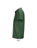 Polo unisexe personnalisé  PULSE Matières : coton Taille textile : S Couleurs : vert bouteille objet promo petit budget
