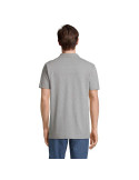 Polo unisexe personnalisé  PULSE Matières : coton Taille textile : 3XL Couleurs : gris chiné personnalisation rapide en France