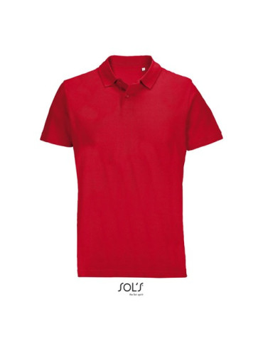 Polo unisexe personnalisé  PULSE Matières : coton Taille textile : XL Couleurs : rouge