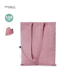 Sac Éco-responsable Pliable Personnalisé en Coton Recyclé à Prix Abordable - Biyon Matières : coton recyclé Couleurs : bleu 2