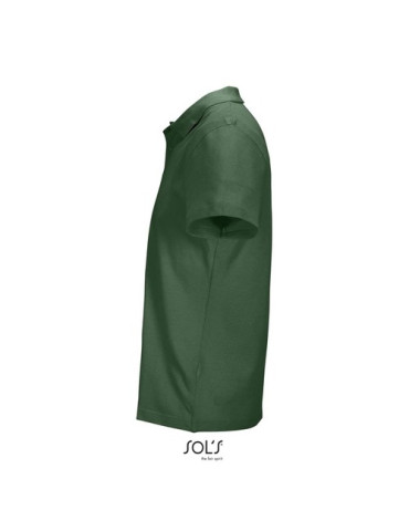 Polo unisexe personnalisé  PULSE Matières : coton Taille textile : XL Couleurs : vert bouteille objet promo petit budget