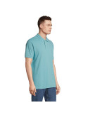 Polo homme personnalisé  Pacific Matières : coton Taille textile : M Couleurs : bleu piscine objet promotionnel éco-responsable