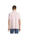 Polo homme personnalisé  Pacific Matières : coton Taille textile : L Couleurs : rose pâle objet promotionnel éco-responsable