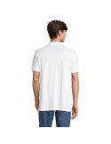 Polo homme personnalisé  Pacific Matières : coton Taille textile : M Couleurs : blanc objet publicitaire robuste