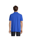 Polo homme personnalisé  Pacific Matières : coton Taille textile : XXL Couleurs : bleu royal impression logo haute qualité
