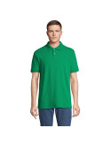 Polo homme personnalisé  Pacific Matières : coton Taille textile : M Couleurs : vert prairie objet promotionnel éco-responsable