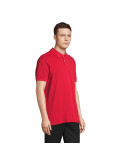 Polo homme personnalisé  Pacific Matières : coton Taille textile : 3XL Couleurs : rouge cadeau entreprise pas cher