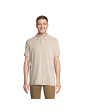 Polo homme personnalisé  Pacific Matières : coton Taille textile : XXL Couleurs : lin objet promo petit budget