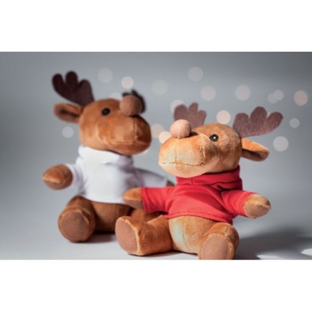 Renne en peluche RUDOLPH avec capuche amovible