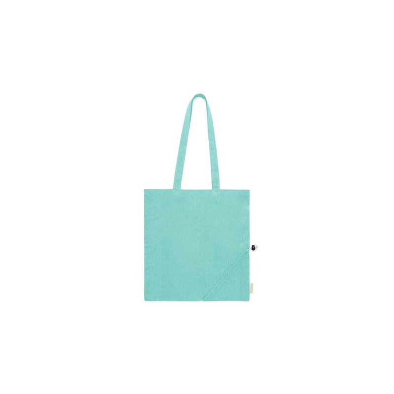 Sac Éco-responsable Pliable Personnalisé en Coton Recyclé à Prix Abordable - Biyon Matières : coton recyclé Couleurs : naturel m