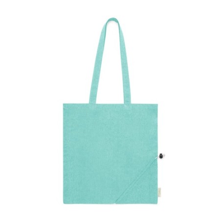 Sac Éco-responsable Pliable Personnalisé en Coton Recyclé à Prix Abordable - Biyon Matières : coton recyclé Couleurs : naturel m