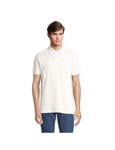 Polo homme personnalisé  Pacific Matières : coton Taille textile : XL Couleurs : écru goodies entreprise design