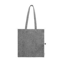 Sac Éco-responsable Pliable Personnalisé en Coton Recyclé à Prix Abordable - Biyon Matières : coton recyclé Couleurs : bleu 2