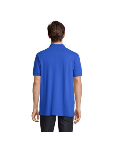 Polo homme personnalisé  Pacific Matières : coton Taille textile : S Couleurs : bleu royal goodies personnalisé en stock
