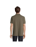 Polo homme personnalisé  Pacific Matières : coton Taille textile : XL Couleurs : vert armée cadeau collaborateur premium
