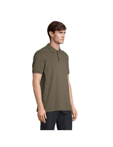 Polo homme personnalisé  Pacific Matières : coton Taille textile : XL Couleurs : vert armée accessoire événementiel unique