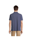 Polo homme personnalisé  Pacific Matières : coton Taille textile : XXL Couleurs : bleu denim cadeau entreprise pas cher