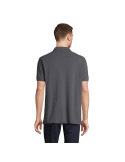 Polo homme personnalisé  Pacific Matières : coton Taille textile : M Couleurs : gris souris personnalisation rapide en France