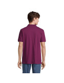 Polo homme personnalisé  Pacific Matières : coton Taille textile : S Couleurs : violet chic accessoire événementiel unique