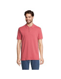 Polo homme personnalisé  Pacific Matières : coton Taille textile : S Couleurs : rose doux cadeau affaires élégant