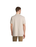 Polo homme personnalisé  Pacific Matières : coton Taille textile : L Couleurs : lin personnalisation rapide en France