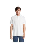 Polo homme personnalisé  Pacific Matières : coton Taille textile : S Couleurs : blanc cadeau entreprise pas cher