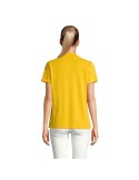 Polo personnalisé pour femme - Pulse Matières : coton Taille textile : XS Couleurs : jaune goodies entreprise design