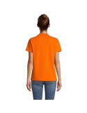 Polo personnalisé pour femme - Pulse Matières : coton Taille textile : S Couleurs : orange goodies personnalisé en stock