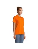 Polo personnalisé pour femme - Pulse Matières : coton Taille textile : S Couleurs : orange goodies entreprise design