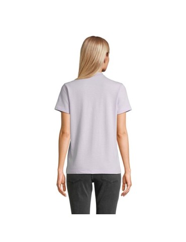 Polo personnalisé pour femme - Pulse Matières : coton Taille textile : L Couleurs : lilas cadeau affaires élégant