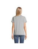 Polo personnalisé pour femme - Pulse Matières : coton Taille textile : XS Couleurs : gris pur livraison express 24h 48h