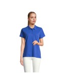 Polo personnalisé pour femme - Pulse Matières : coton Taille textile : L Couleurs : bleu royal goodies publicitaire durable