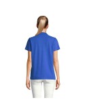 Polo personnalisé pour femme - Pulse Matières : coton Taille textile : L Couleurs : bleu royal goodies personnalisé en stock
