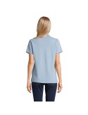 Polo personnalisé pour femme - Pulse Matières : coton Taille textile : XXL Couleurs : bleu ciel pur personnalisation sur mesure