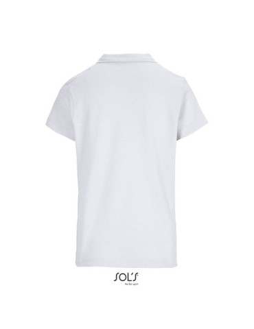 Polo personnalisé pour femme - Pulse Matières : coton Taille textile : XXL Couleurs : blanc personnalisable avec votre logo