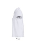 Polo personnalisé pour femme - Pulse Matières : coton Taille textile : XXL Couleurs : blanc marquage laser ultra précis
