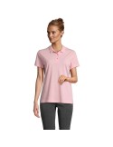 Polo personnalisé pour femme - Pulse Matières : coton Taille textile : S Couleurs : rose bonbon goodies publicitaire événementie