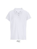 Polo personnalisé pour femme - Pulse Matières : coton Taille textile : S Couleurs : blanc objet promotionnel éco-responsable