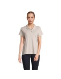 Polo personnalisé pour femme - Pulse Matières : coton Taille textile : M Couleurs : lin personnalisation rapide en France
