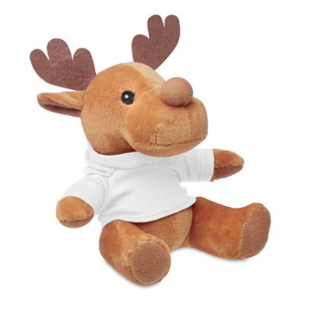 Renne en peluche RUDOLPH avec capuche amovible