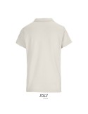 Polo personnalisé pour femme - Pulse Matières : coton Taille textile : XS Couleurs : écru accessoire événementiel unique