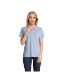 Polo personnalisé pour femme - Pulse Matières : coton Taille textile : XL Couleurs : bleu ciel pur cadeau client original