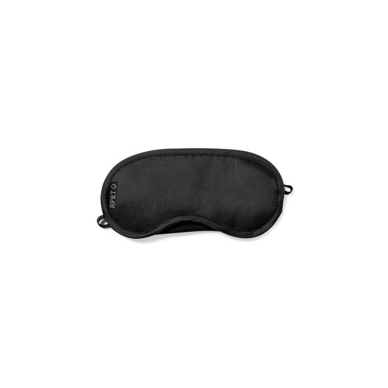 Masque Éco-responsable Personnalisé de Voyage pas cher Buxtok Couleurs : noir Matières : polyester recyclé personnalisable avec 