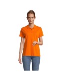 Polo personnalisé pour femme - Pulse Matières : coton Taille textile : XS Couleurs : orange personnalisable avec votre logo