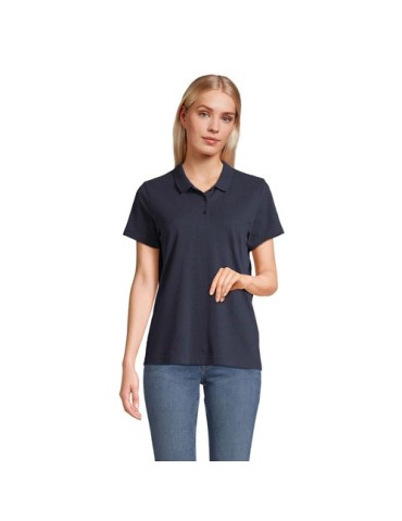 Polo personnalisé pour femme - Pulse Matières : coton Taille textile : M Couleurs : french navy goodies publicitaire durable